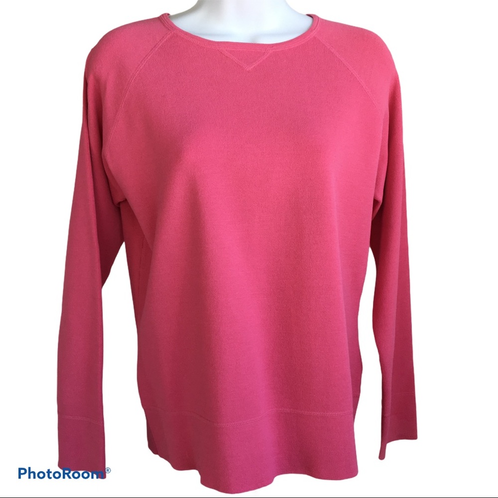 One Girl Who...  Pink Long Sleeve Top